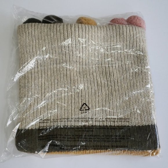 Madewell Striped Pom-Pom Scarf - Picture 6 of 6